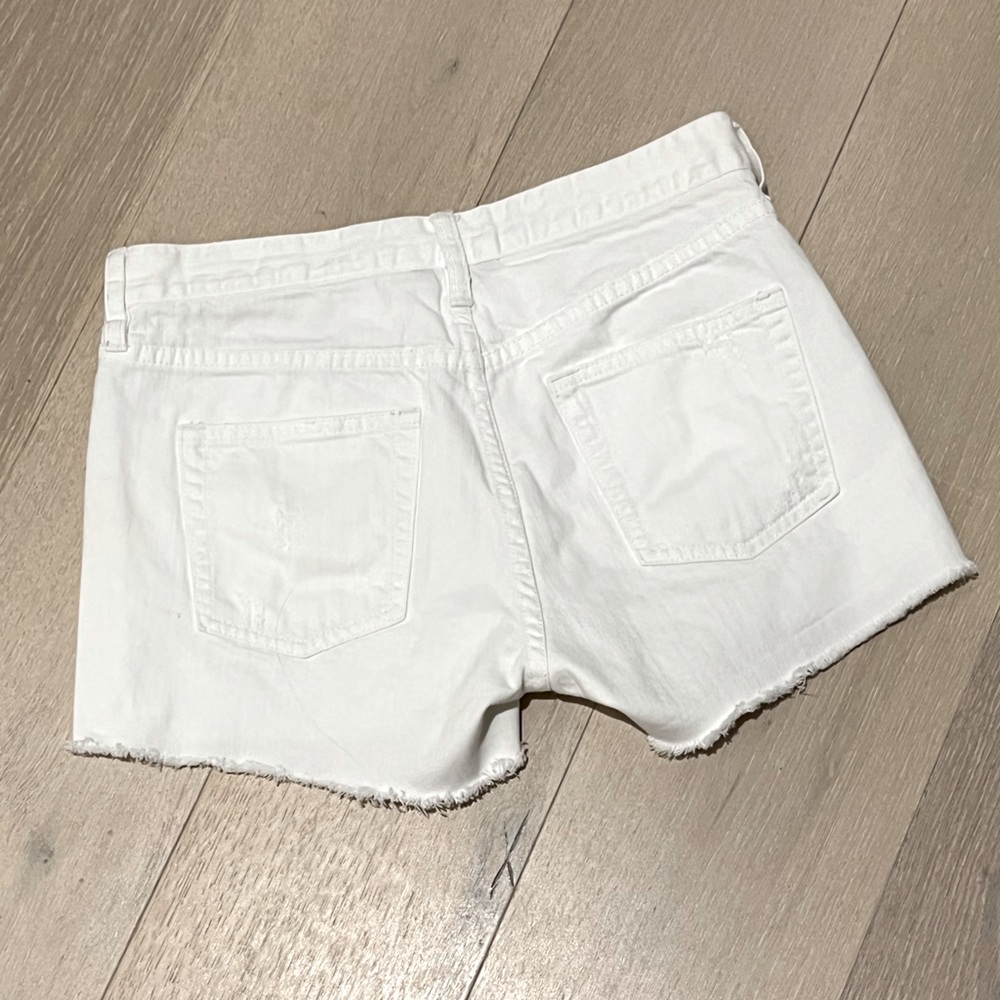 J. Crew White Denim Shorts - Picture 4 of 10
